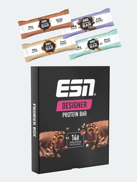 ESN Sample Box Designer Bars, 4 x 45g