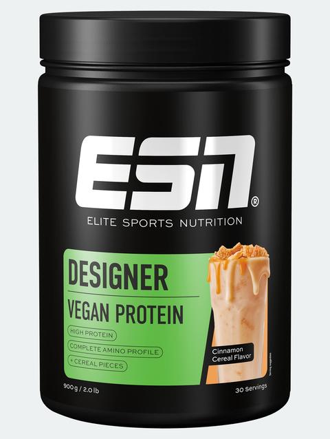 ESN Vegan Designer Protein Powder with soy.